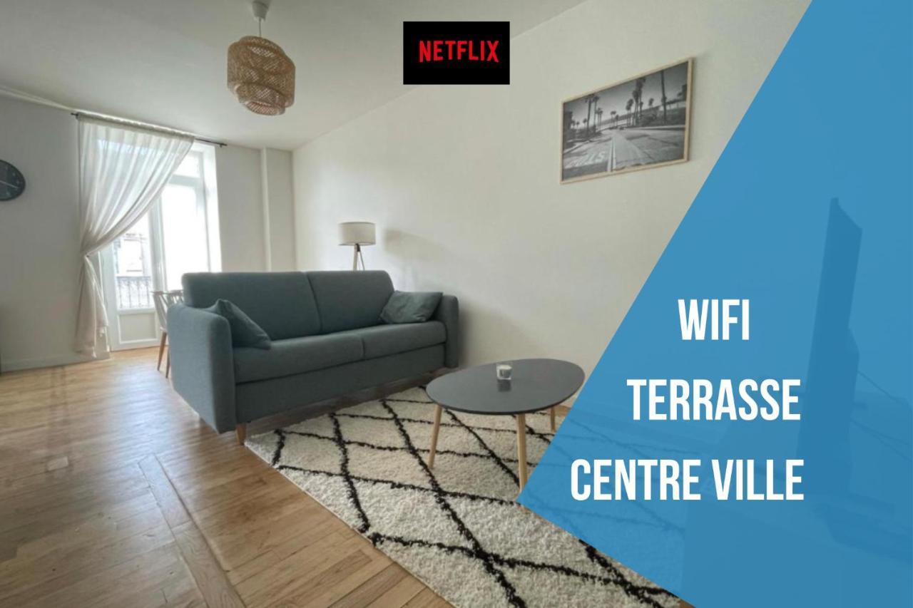 Superbe T2 Neuf Centre Ville Wifi Terrasse Netflix Périgueux Екстериор снимка